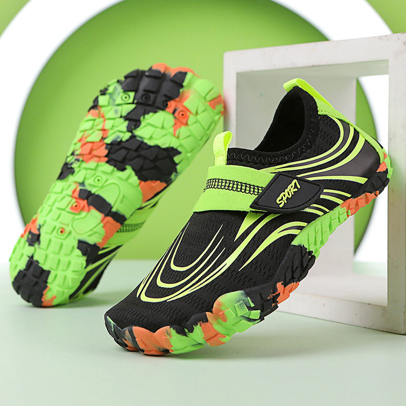 儿童溯溪鞋防割沙滩鞋男女户外徒步赶海鞋防滑宝宝游泳速干涉水鞋