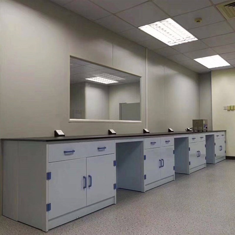钢木实验台实验室工作台边台中央台化验室操作台全钢化验桌试验桌图片