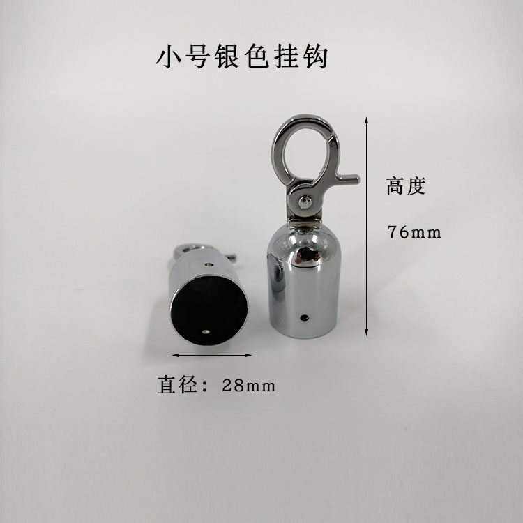 礼宾栏杆挂绳不锈钢一米线红绒布麻绳子吊钟挂钩子护栏隔离带配件