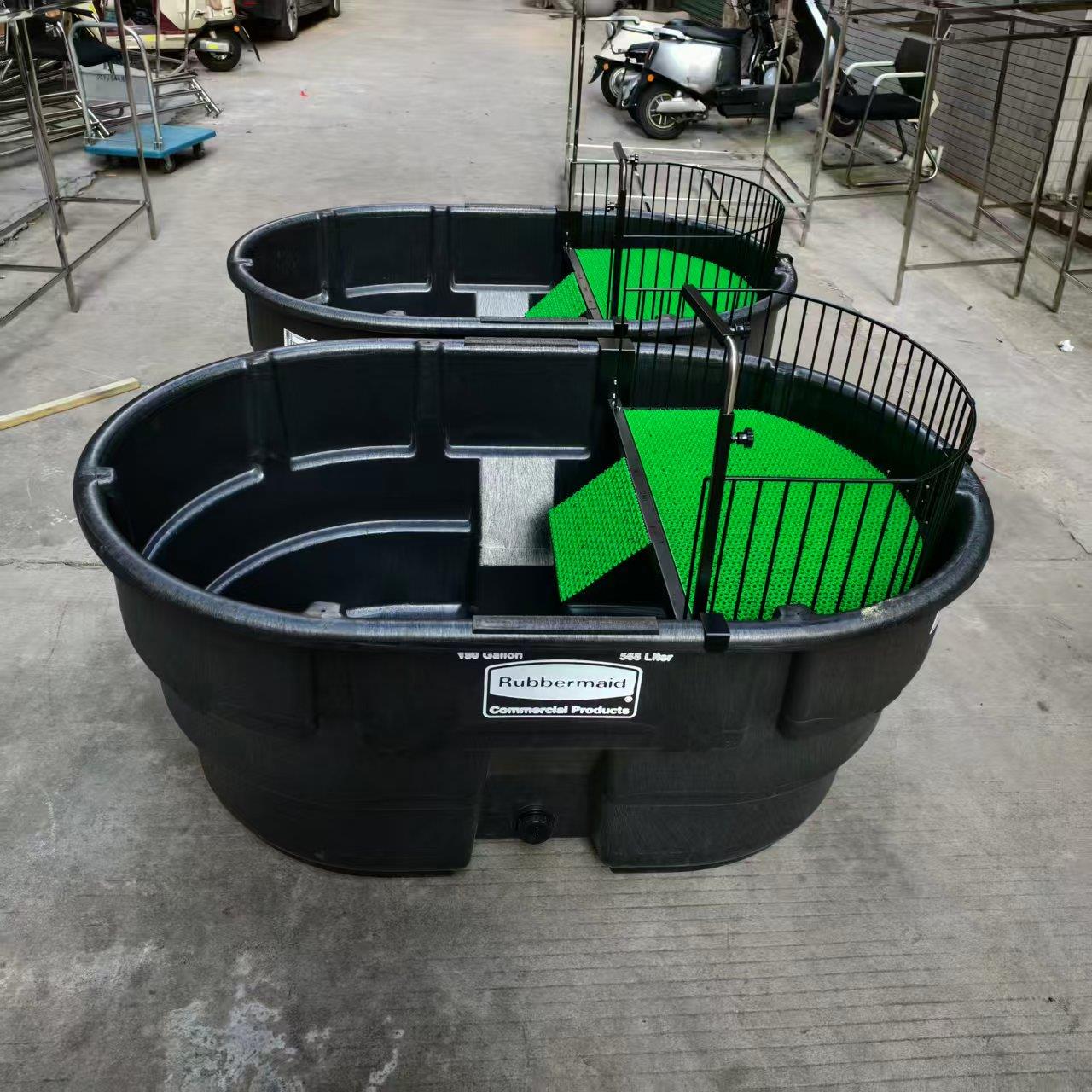 乌龟晒台马池养龟晒背台式钻床纹巴西深水龟沙池产卵箱产蛋池100
