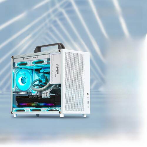 ALBOX铝小宝E90PRO便携式走背线电脑紧凑型matx手提迷你itx小机箱
