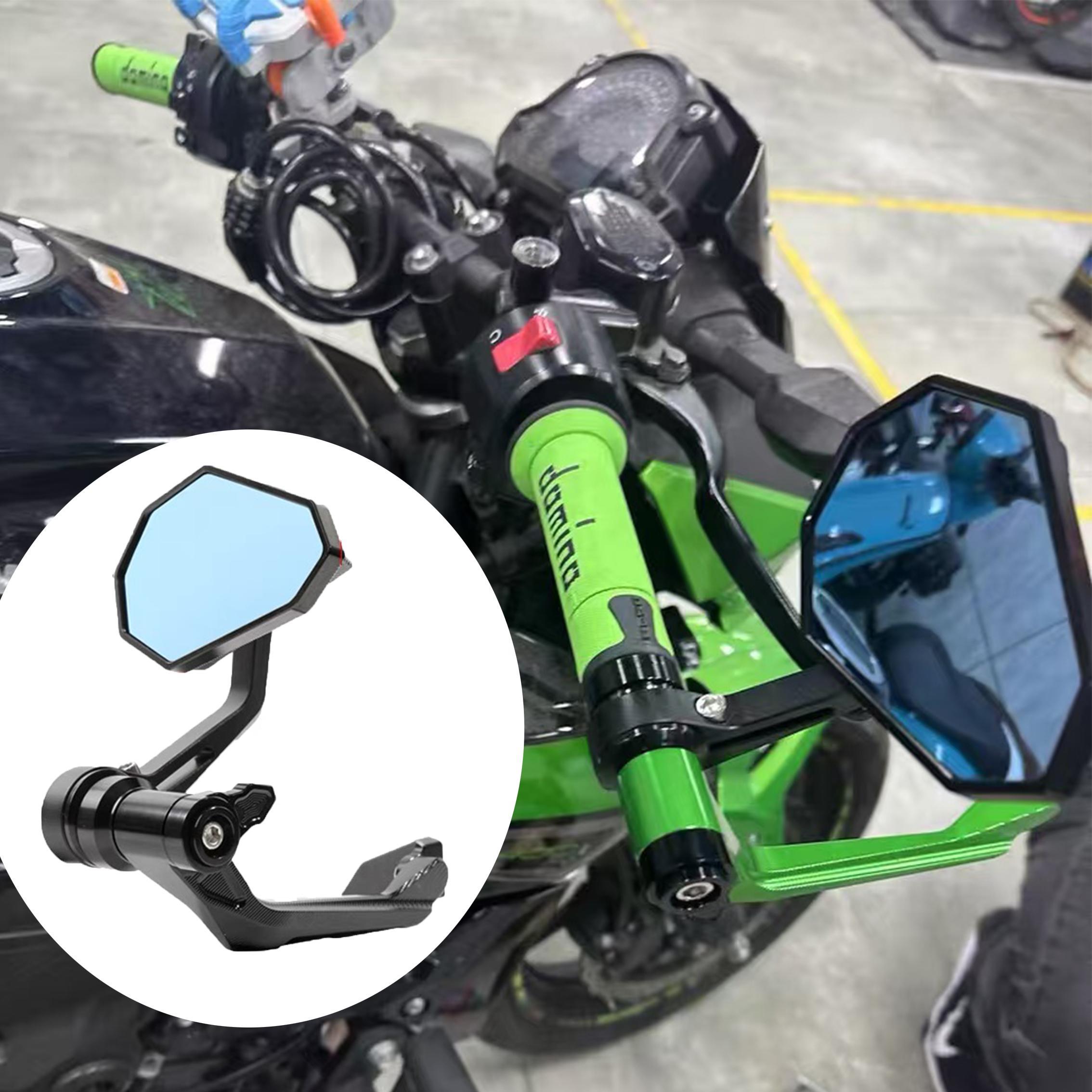 春风800Nk摩托车手把镜400 650nk250改装450手把后视镜Z900护弓镜图片