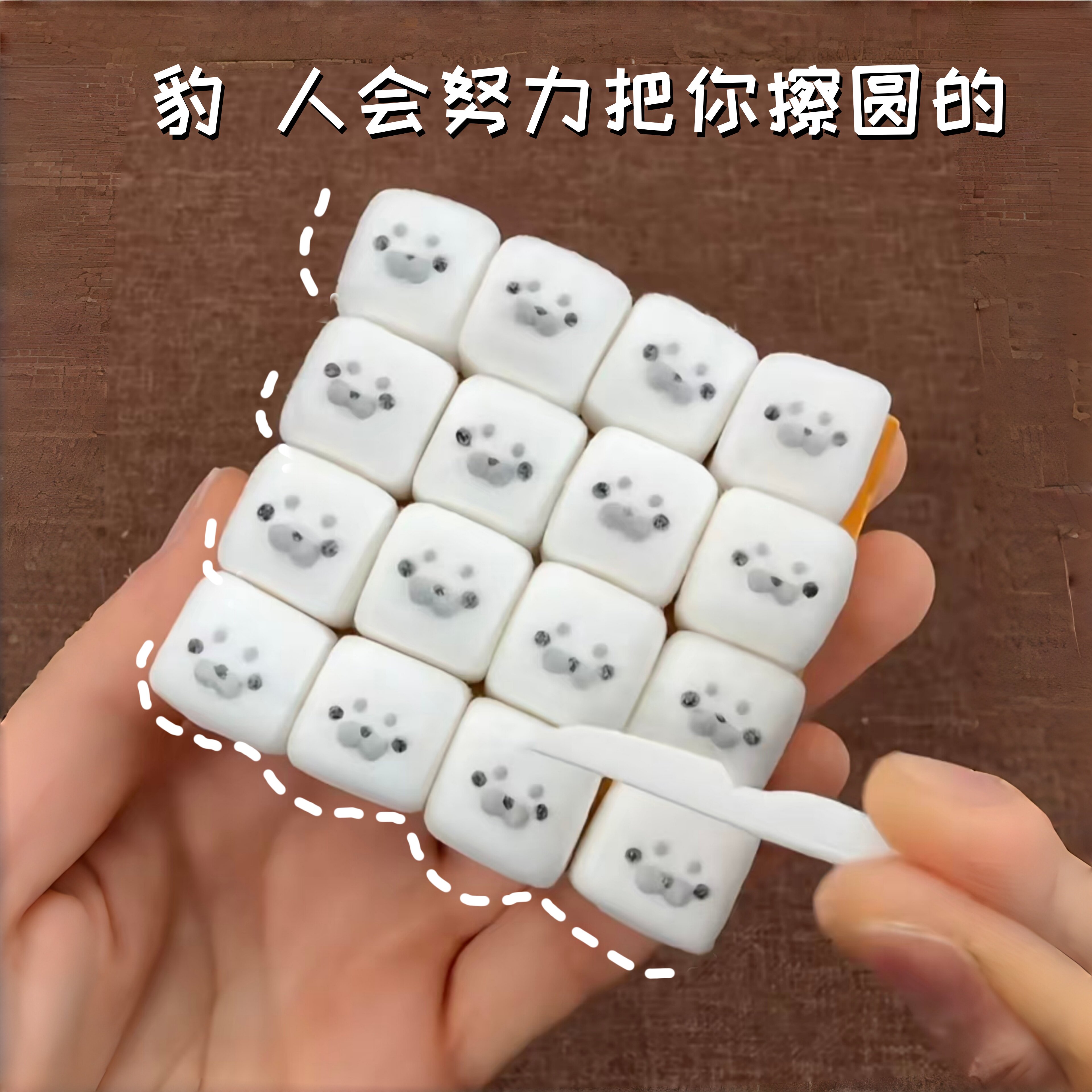 【把豹揉扁搓圆~】海豹橡皮擦图片