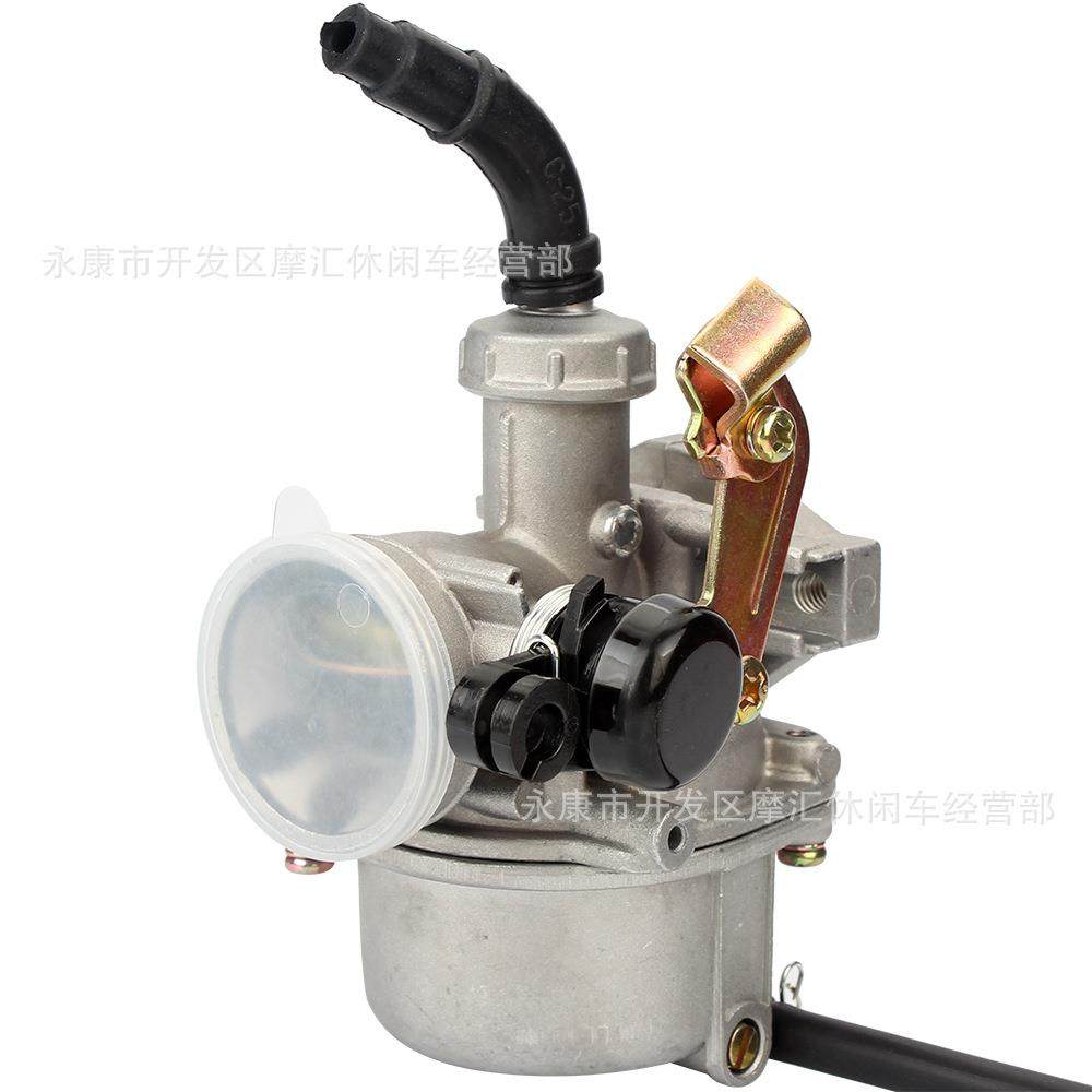 越野摩托车ATV沙滩车配件 拉线风门50CC-125CC天虹90 PZ19化油器