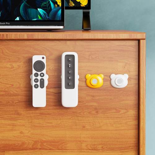 遥控器磁吸挂钩水槽钢塞收纳排插路由无痕电视空调免打孔壁挂架