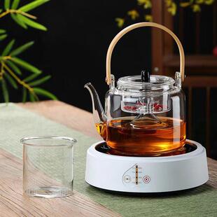 家用 厂家电陶炉茶炉茶具烧水壶耐高温养生煮茶壶蒸煮茶器套装