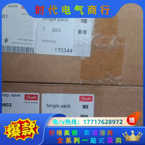 丹佛斯电子膨胀阀ETS250  060G2602  全新正品议价