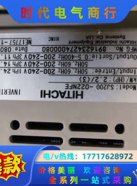 变频器SJ200SJ200的机器，0.4议价
