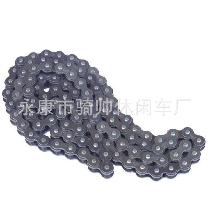 越野摩托车链条 110CC小高赛420-428链子 山地摩托车套链