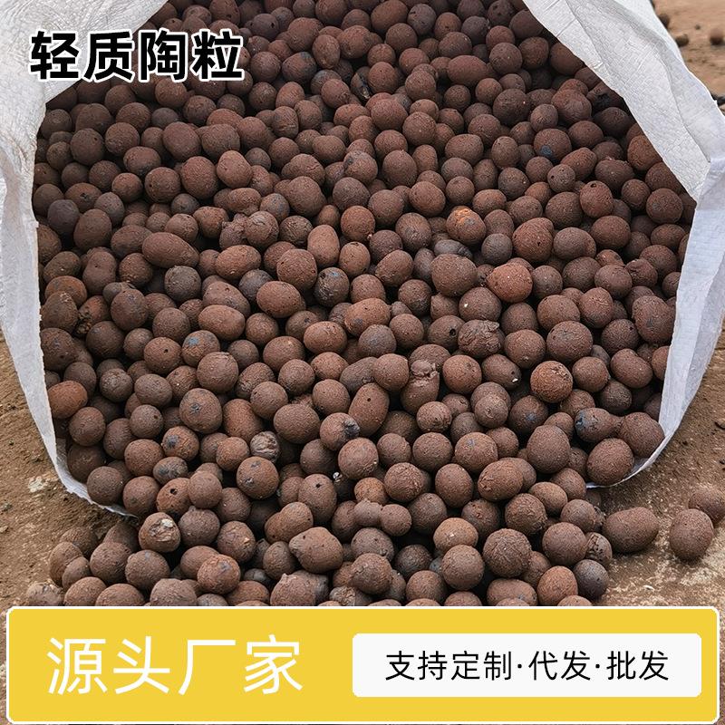 陶粒养花园艺陶土粒球花用多肉铺面盆栽垫底陶粒轻质透气水培陶粒