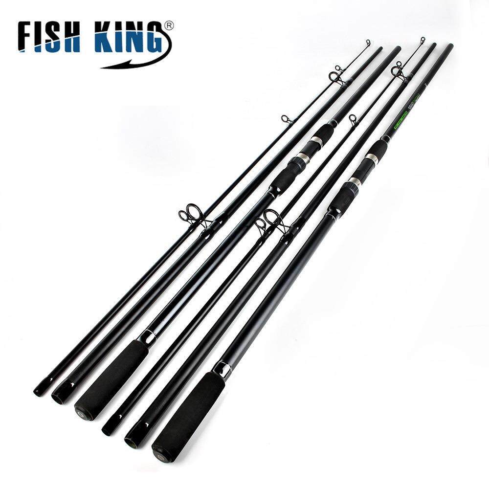FISHKING厂家海竿鱼竿路亚竿钓鱼竿插节三节杆远投船筏竿远投竿跨