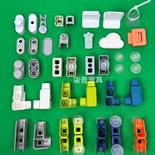 丸丫儿童游戏围栏固定器宝宝家卡扣单螺母配件呆呆熊防护围栏通用