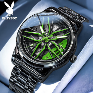 官方正品男士手表男款2026新款全自动机械表名式腕表石英表镂空款