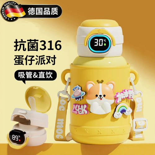 德国进口幼儿园儿童专用吸管杯子