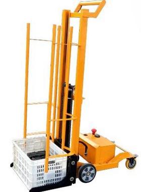 周转箱搬运车 Turnover box carrier 塑料筐叉车周转箱堆高工具车