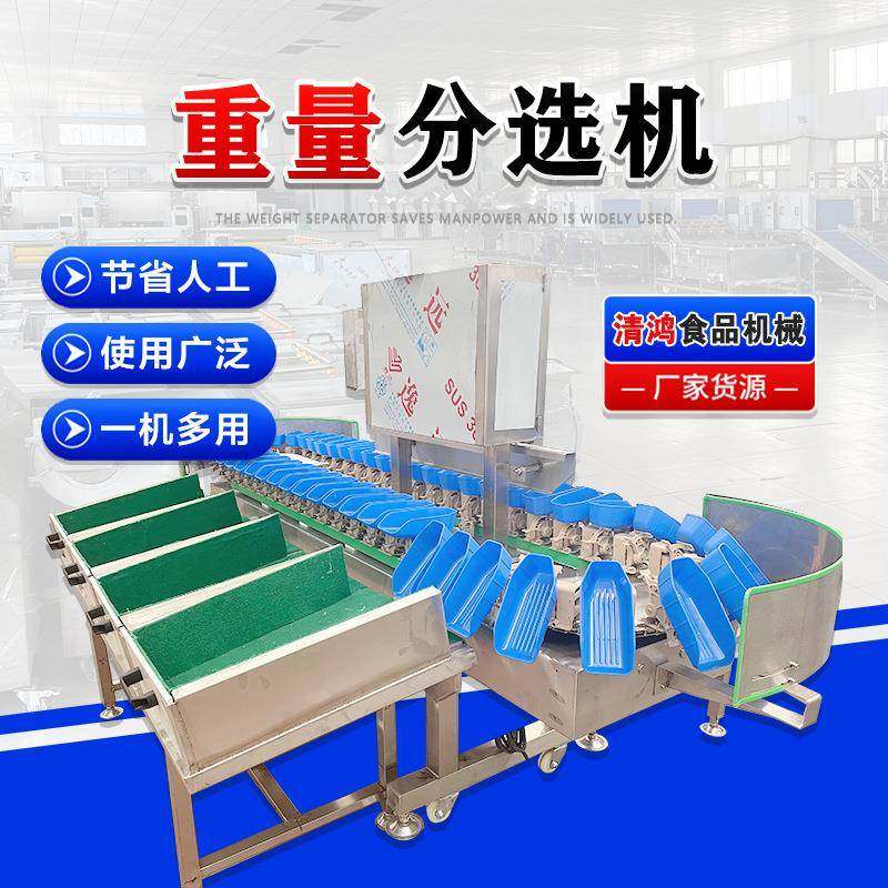 黄花鱼称重分拣机 鸡翅鸭脖分级称重设备 海参小龙虾重量分选机,清洗/食品/商业设备,肉制品加工设备,淘宝优惠券,粉丝福利购,淘宝优惠卷