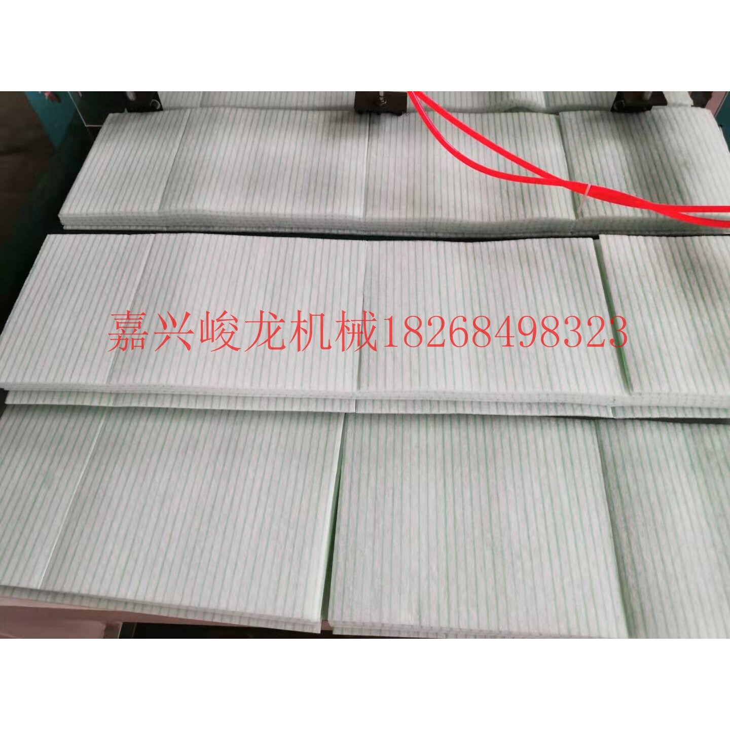 嘉兴峻龙无纺布印刷洗洁精肥皂水烘干切片机器 一次性擦澡巾设备