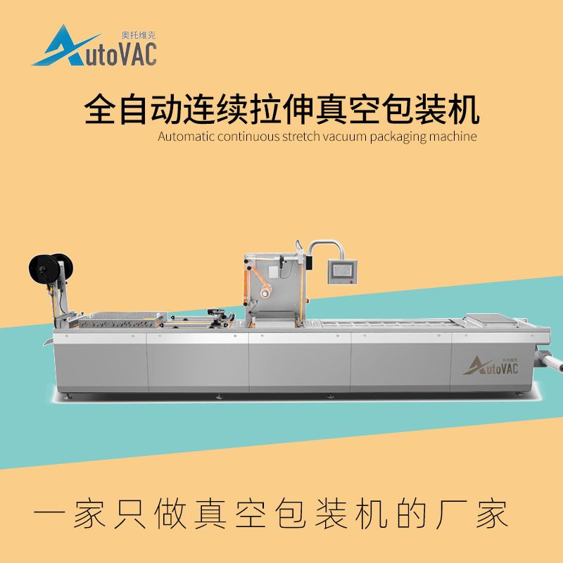 铝箔袋麻辣小干鱼DLZ-520拉伸膜真空包装机 鱿鱼仔封口机
