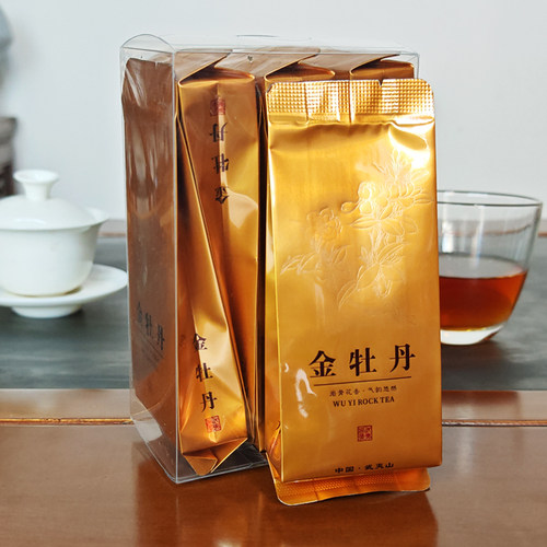 正岩金牡丹岩茶 坑涧武夷 高端大红袍高香大茗枞 浓香乌龙茶盒装