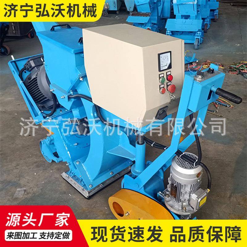 小型混凝土路面拉毛机双抛桥梁船舱钢板除锈机地面抛丸机