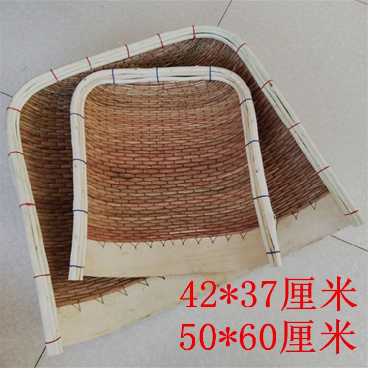 老款簸箕农村簸萁老式竹编农家大号柳编J传统手工柳条编织农用家
