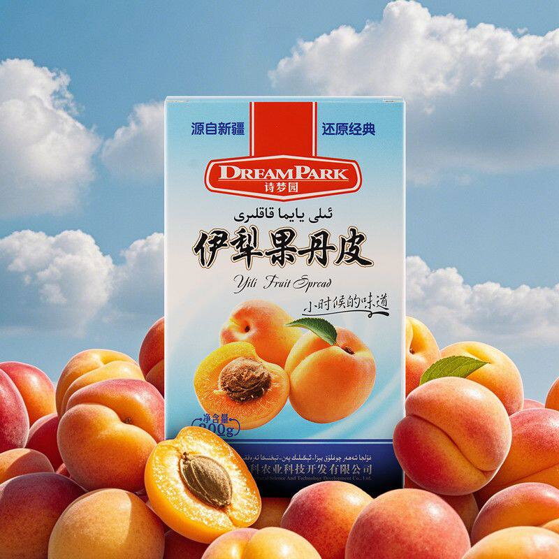 诗梦园新疆伊犁老式果丹皮小时候的味道8种口味传统工艺酸甜苹果