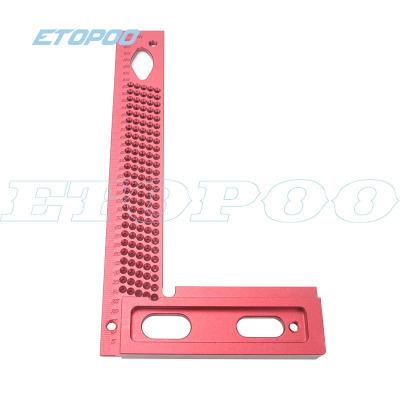 ETOPOO木工划线尺 画线尺 直角尺 木工尺 L型尺 夹子 木工工具