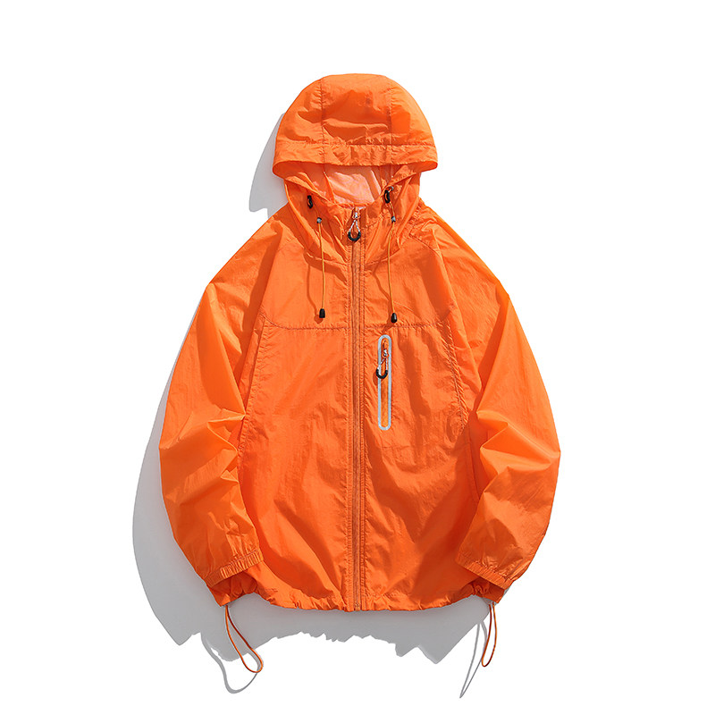 春夏防晒双层防风防水防晒服户外男女登山宽松外套运动款机能上衣