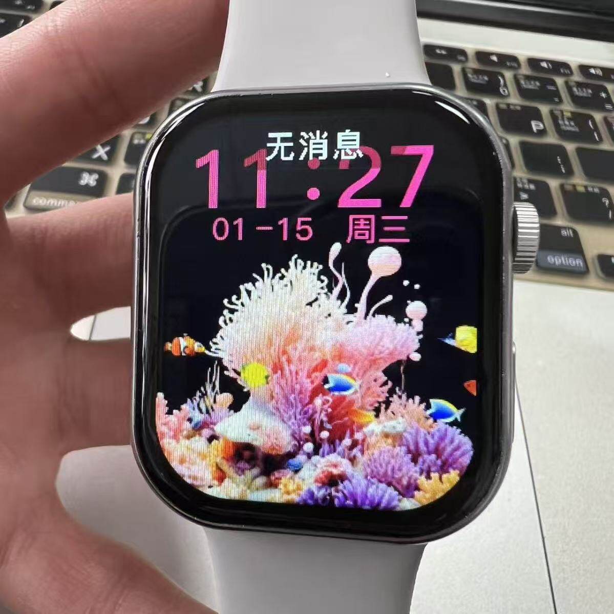 蓝牙智能手表可调换壁纸高清大屏丝滑不更卡顿手腕上的必需品