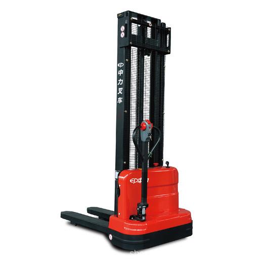 全电动堆高车升降叉车液压装卸车堆高机升高车小型1.4吨铲车