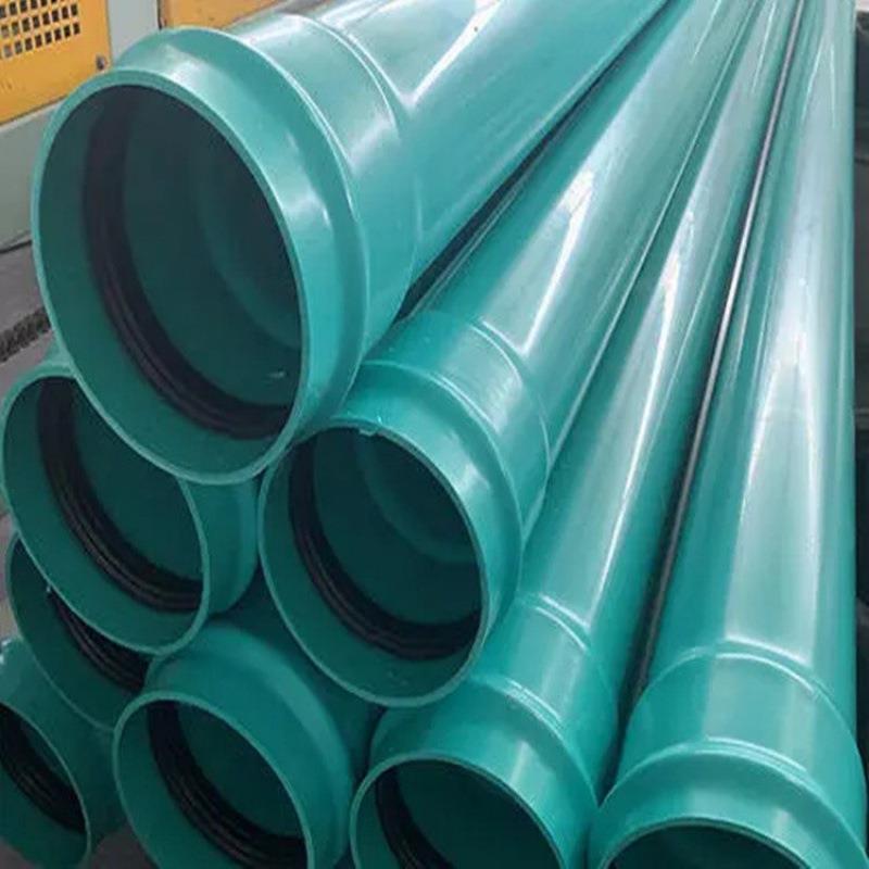 pvc-uh低压管PVC-UH市政给水管扩凸口pvc-uh低压排污排水管抗压