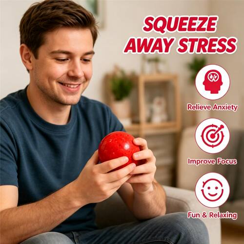 Slushy Squishies Realistic  Fruit Slush Stress Ball感官玩具