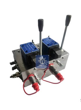 STTS Control Valve Block Drawing No.1074-9200船舶手动控制阀