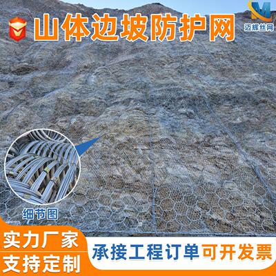 定制SNS柔性边坡防护网山体滑坡固土网环形被动拦截落石防护网