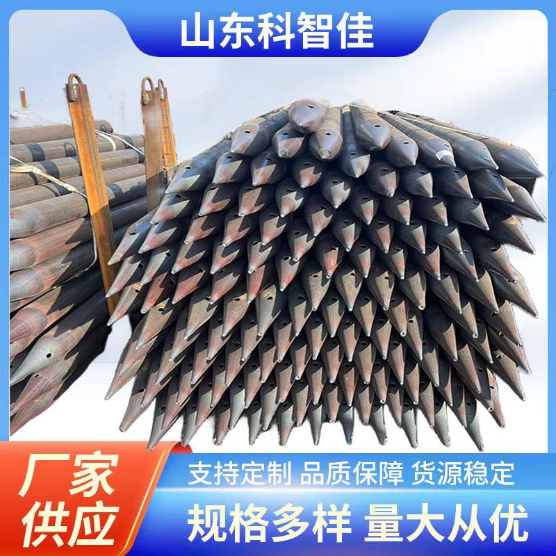 工程热镀锌螺旋地桩钢筋灌注桩砂石戈壁法兰盘光伏螺旋地桩