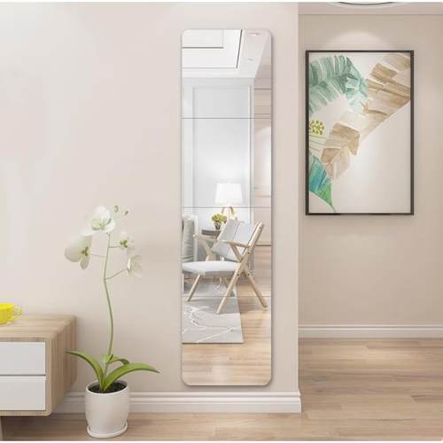 全身穿衣镜子贴墙自粘家用粘贴学生宿舍落地女生卧室化妆试衣贴片