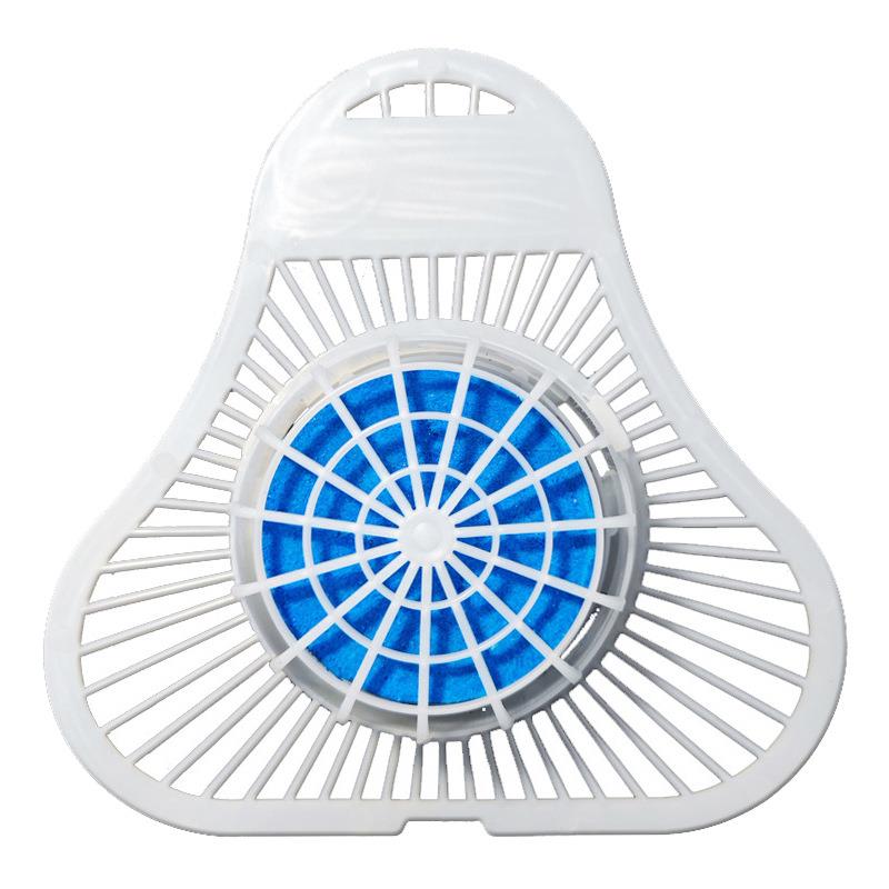 公用卫生间男厕所小便池器尿斗除臭清洁过滤网固体芳香洁厕三角块