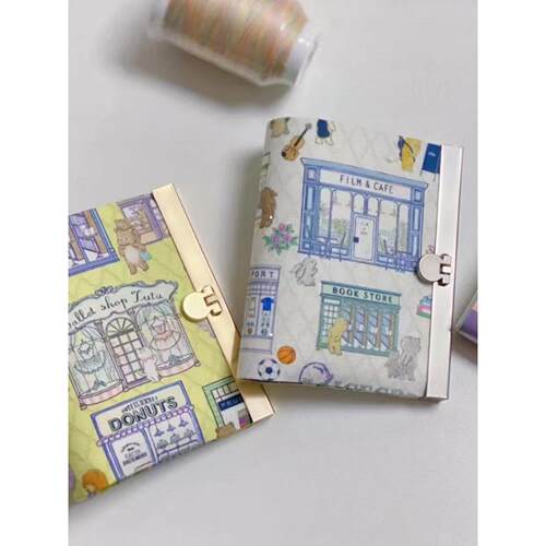 子涵家自主打板设计 11.5cm边条口金小钱夹手工布艺DIY材料包