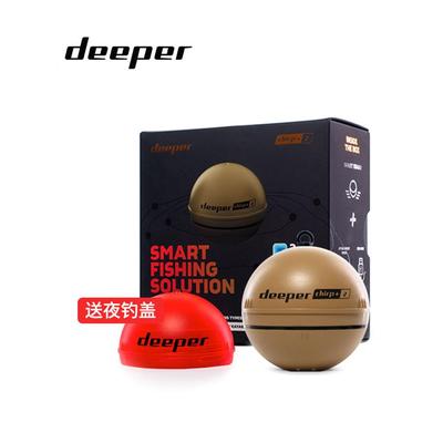 得朋探鱼器欧洲DEEPER CHIRP高清可视声纳中文矶筏冰钓手机找鱼器