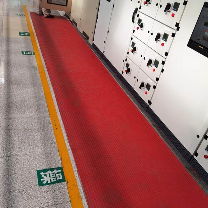 豫之韵地垫高压绝缘垫10kv配电房橡胶垫皮垫配电室地毯绝缘板绝缘