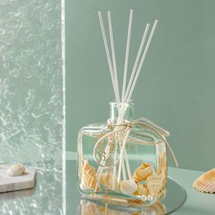 200ML海螺扁瓶无火香薰精油酒店家用空气清新剂厕所除臭驱蚊香薰