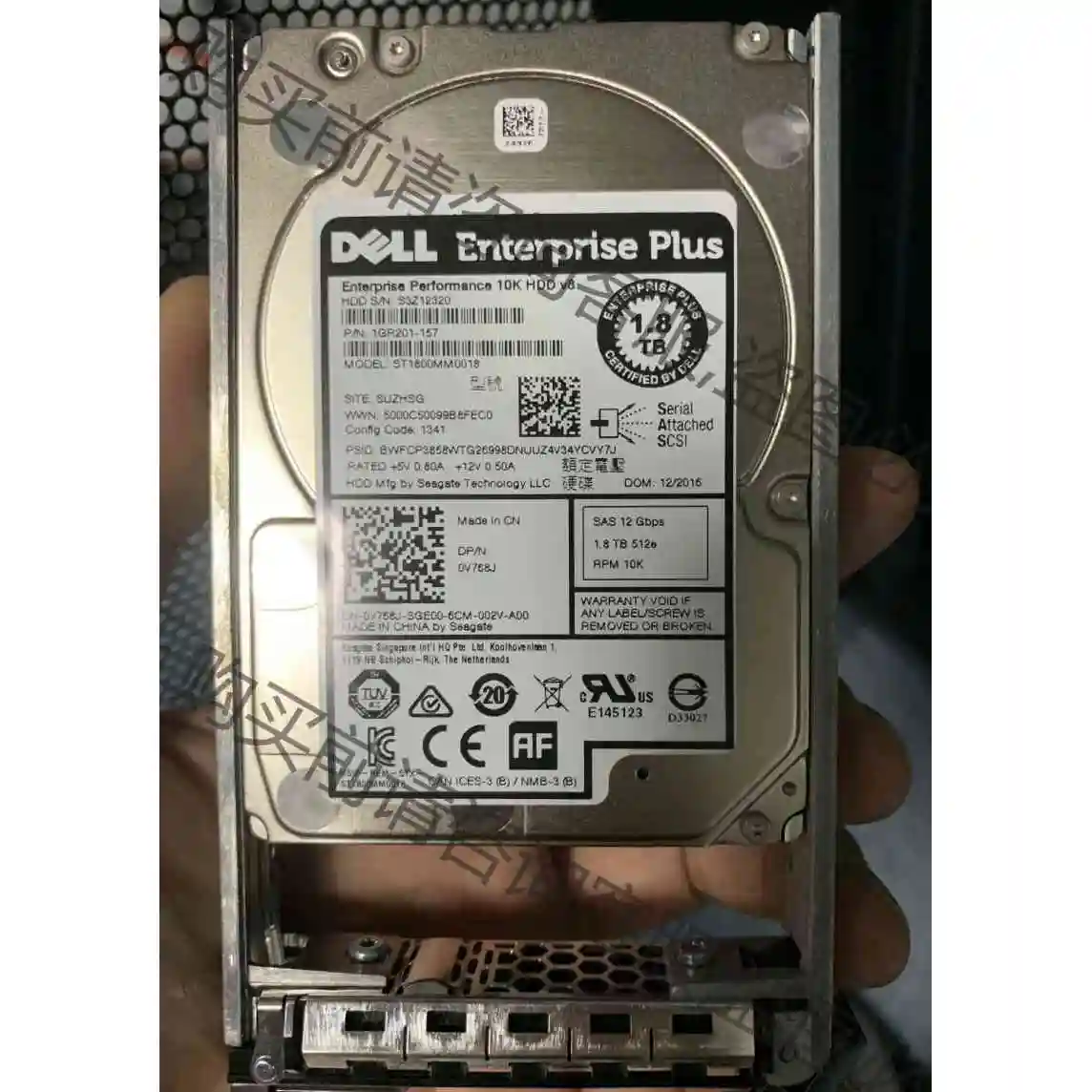 DELL scv2020 ST1800MM0018 存储硬盘 议价再拍
