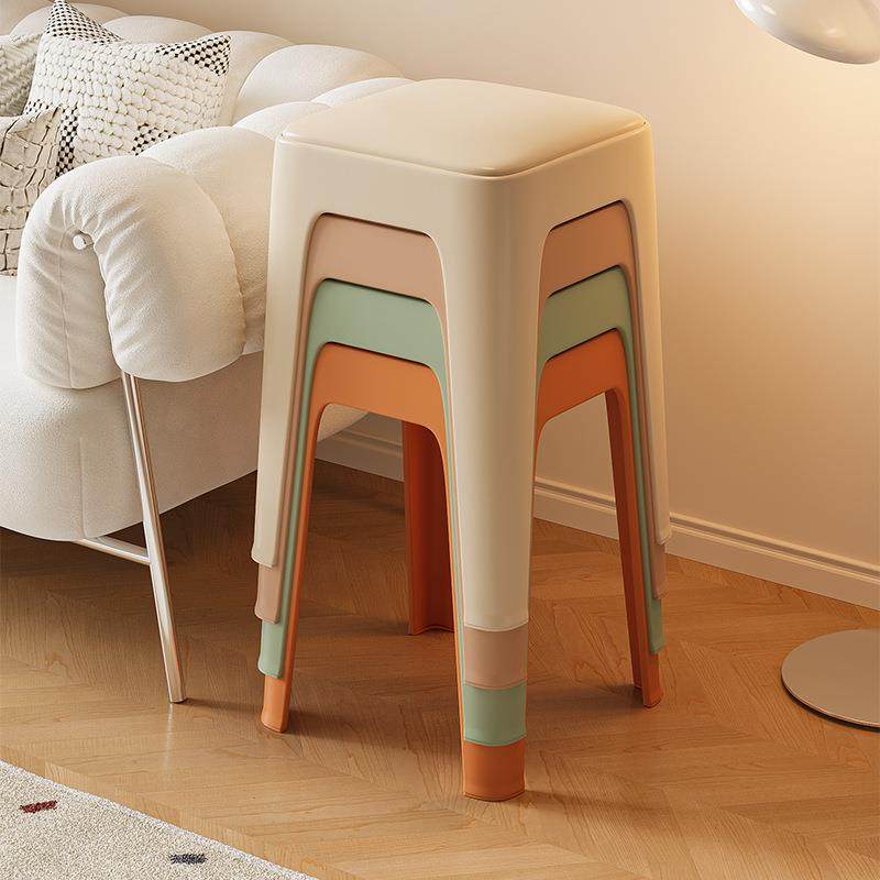 拉车套罩家用塑料凳网红结实耐用板凳成人高凳可叠放备用软包凳客,婴童用品,儿童坐便凳,淘宝优惠券,粉丝福利购,淘宝优惠卷