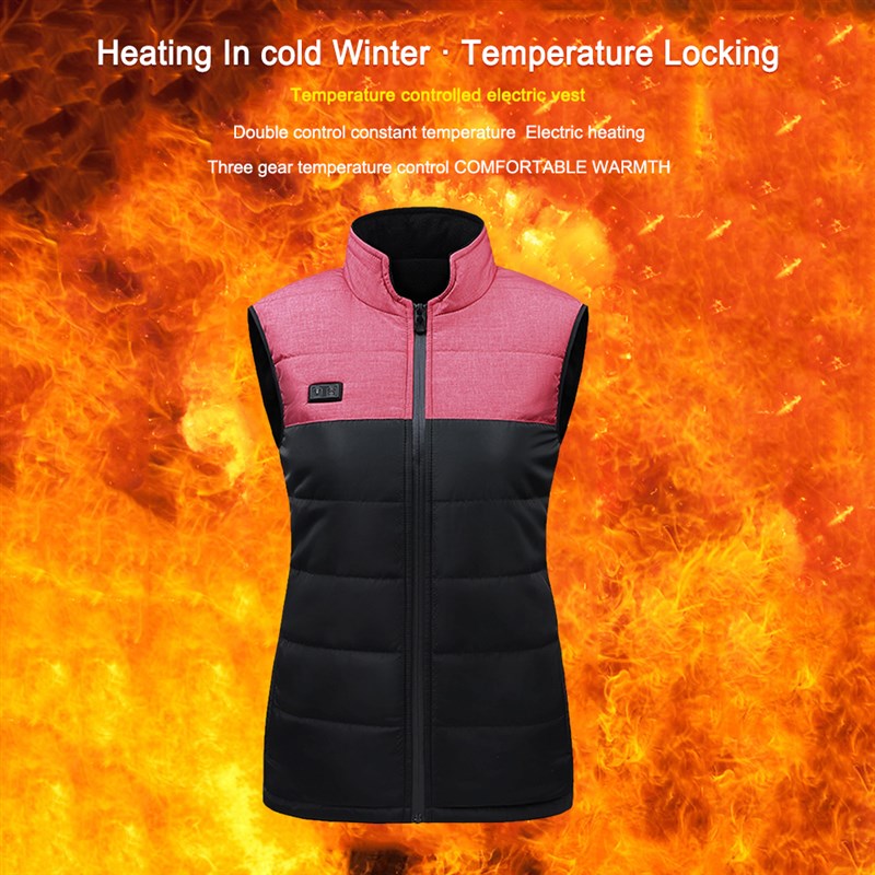 9 Areas Winter Vest Fashion Electric Thermal Waistcoat