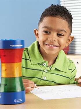 Learning Resources Time Tracker Visual Timer & Clock - 1 Pie