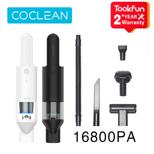 好货COCLEAN Cleanfly Handheld Vacuum Cleaner FV2 for Car hom