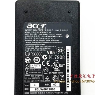 4750G 4820t MS2316笔记型电脑电源配接器充电 acer宏基4741g 原装