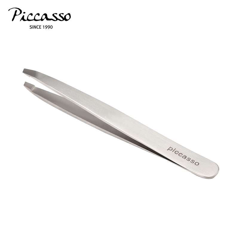 韩国PICCASSO德国不锈钢眉钳眉毛睫毛镊子化妆美妆工具
