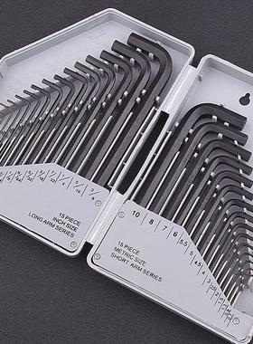 New 0.7-10mm Allen Wrench Imperial Hex Key 30pcs/set Repair