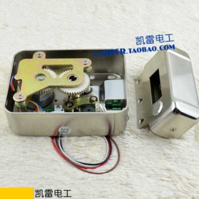 宏大电机锁电控锁不锈钢门锁灵性锁H206电机锁刷卡铁门对讲电子锁